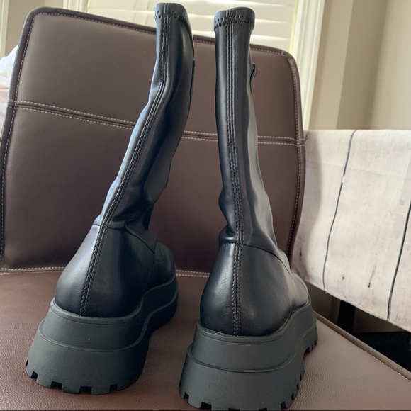 New 💗 Urban outfitters UO Zola Zip Platform Boot - Picture 5 of 5